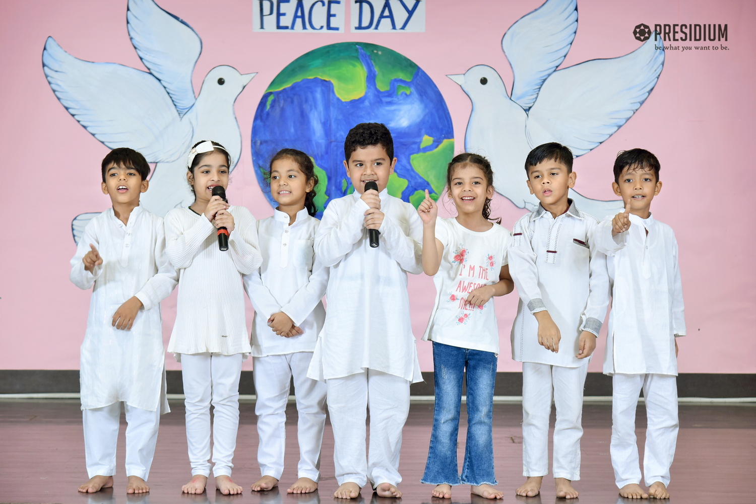 Presidium Rajnagar, PRESIDIANS MARK PEACE DAY WITH DEDICATION AND HOPE 2023